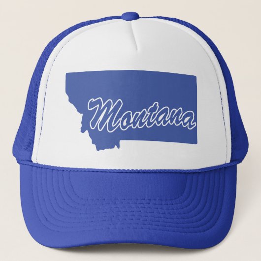 Montana Vorm Trucker Hoed Pet (Voorkant)