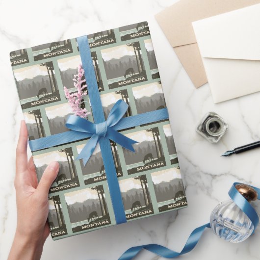 Montana | Welkom bij Big Sky Country Cadeaupapier (Geschenken)