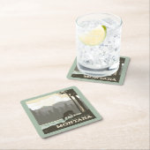 Montana | Welkom bij Big Sky Country Kartonnen Onderzetters (Insitu)