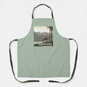 Montana | Welkom bij Big Sky Country Schort (Voorkant)