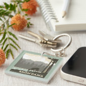 Montana | Welkom bij Big Sky Country Sleutelhanger (Voorkant Rechts)