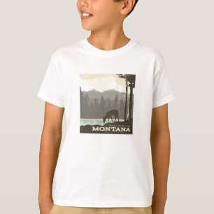 Montana   Welkom bij Big Sky Country T-shirt