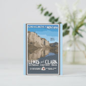 Montana White Cliffs Travel Briefkaart (Staand voorkant)