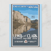  Montana White Cliffs Travel Briefkaart (Voorkant)