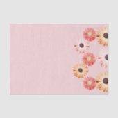 Montana wilde bloemen in roze weefsel papier (Voorkant)