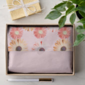 Montana wilde bloemen in roze weefsel papier (Geschenk)
