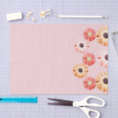 Montana wilde bloemen in roze weefsel papier (Craft)