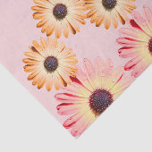 Montana wilde bloemen in roze weefsel papier (Detail)