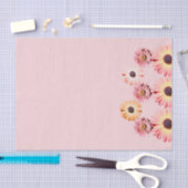 Montana wilde bloemen in roze weefsel papier (Craft)