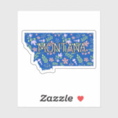 Montana Wildflower Sticker (Vel)