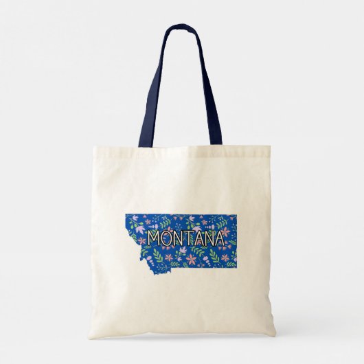Montana Wildflower Tote Bag (Achterkant)