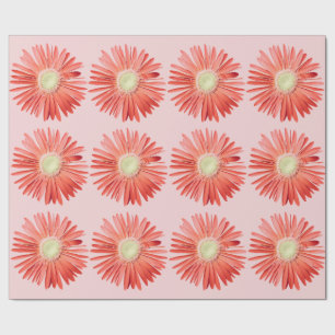 Montana Wildflowers in het roze Cadeaupapier