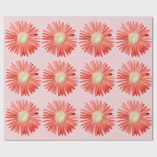 Montana Wildflowers in het roze Cadeaupapier (Zoom)