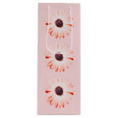 Montana Wildflowers in het roze Wijn Cadeautas (Voorkant)