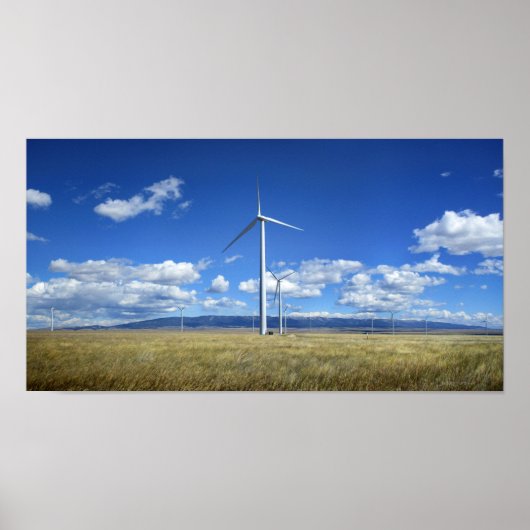 Montana Windmills Poster (Voorkant)