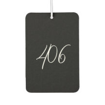 Montana zwart met witte netnummer