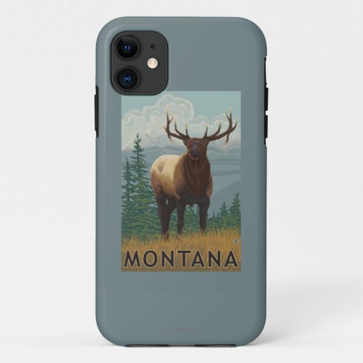 MontanaElk Scene Case-Mate iPhone Case (Achterkant)