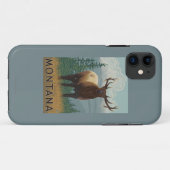 MontanaElk Scene Case-Mate iPhone Case (Achterkant (horizontaal))