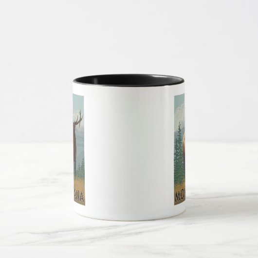 MontanaElk Scene Mok (Midden)