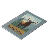 MontanaElk Scene Notitieboek (Linkerzijde)