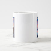 MontanaMomma Beer en Cub Vintage Travel Grote Koffiekop (Voorkant)