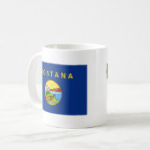 Montanan Flag + Kaart Mok (Voorkant links)