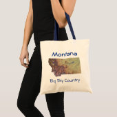 Montanan Map Bag Tote Bag (Voorkant (product))