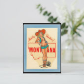    MONTANAVINTAGE TRAVEL BRIEFKAART (Staand voorkant)