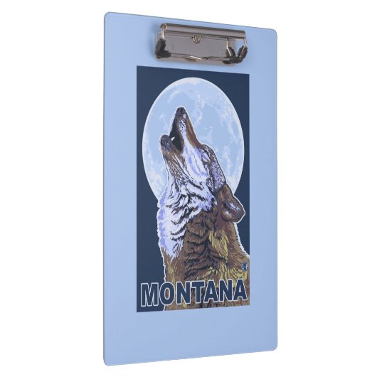 MontanaWolf Howling Klembord (Rechts)
