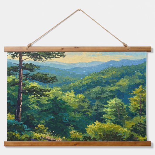 Montane Forest Hangend Wandkleed (Voorkant)