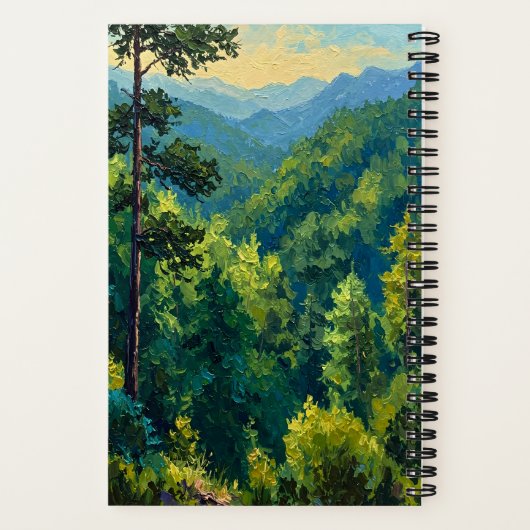 Montane Forest Notitieboek (Achterkant)