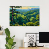Montane Forest Poster (Thuiskantoor)