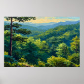 Montane Forest Poster (Voorkant)