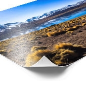 Montanha Azul Foto Afdruk (Hoek)
