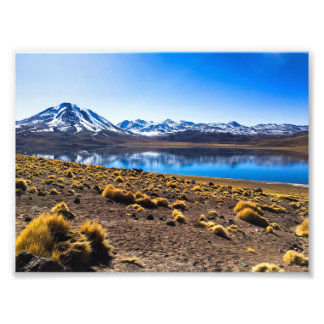 Montanha Azul Foto Afdruk