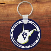 Montani Semper Liberi Sleutelhanger (Voorkant)