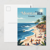 Montañita Ecuador Briefkaart (Voorkant / Achterkant)