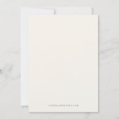 MONTAUK BEACH New York Skyline Save the Date Kaart (Achterkant)