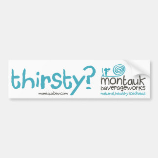 Montauk BeverageWorks - Bumpersticker