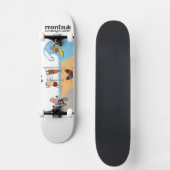 Montauk BeverageWorks Longboard Deck Skateboard (Voorkant)