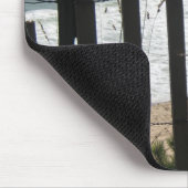 Montauk Fence Love Muismat (Hoek)