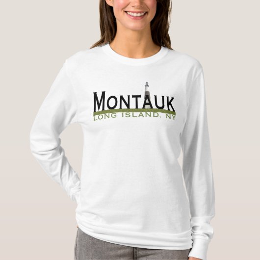 Montauk Fited Hoodie-dames T-shirt (Voorkant)