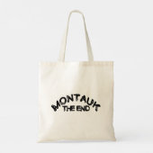 Montauk Het Einde Long Island Stranddag Hamptons Tote Bag (Achterkant)