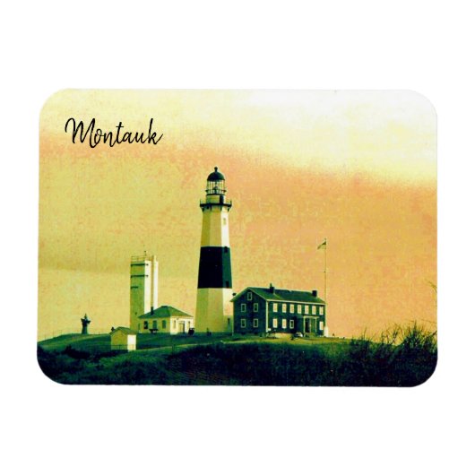 montauk lichthuis magneet (Horizontaal)