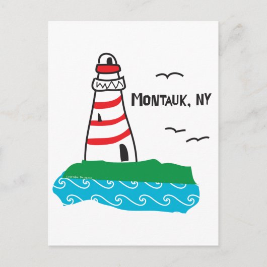 Montauk Lighthouse Briefkaart (Voorkant)