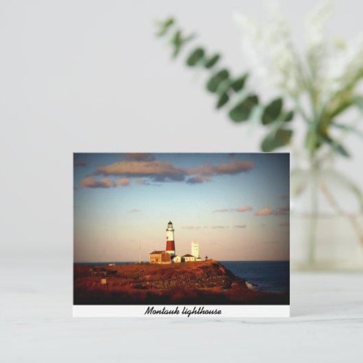 Montauk Lighthouse Briefkaart (Staand voorkant)