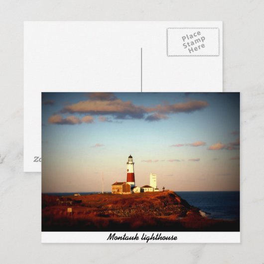 Montauk Lighthouse Briefkaart (Voorkant / Achterkant)