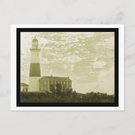 Montauk Lighthouse Briefkaart (Voorkant)