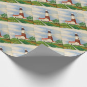 Montauk Lighthouse Cadeaupapier (Hoek)