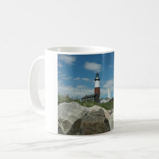 Montauk Lighthouse Koffiemok (Voorkant links)